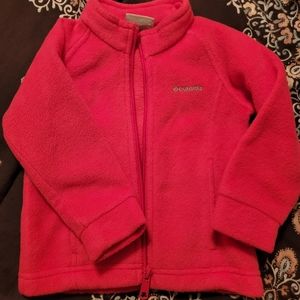 Toddler Girl Columbia fleece jacket